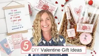 5 Last Minute DIY Valentine's Day Gifts You Will Love to Give (FREE Printables)
