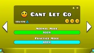 Geometry Dash Walkthrough - Level 6 (Cant Let Go) [ALL COINS]