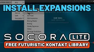 How to install expansion packs (snapshot presets) into Kontakt
