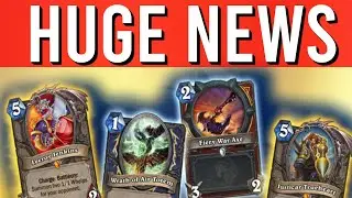 THE NEW CORE SET REVEALED - Huge Changes to Hearthstone
