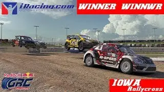 iRacing ]   Iowa speedway  Rallycross in Ford Fiesta RS WRC