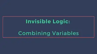 Combining Variables