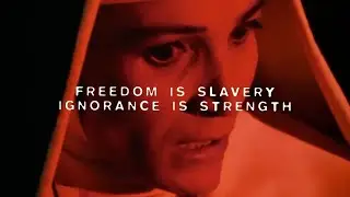 $UICIDEBOY$ - FREEDOM IS SLAVERY, IGNORANCE IS STRENGTH(FEAT. PROJECT PAT & GHOSTEMANE)(Lyric Video)