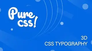 3D Css Typography