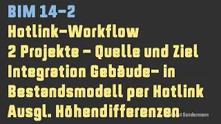 Archicad BIM 14-2 Hotlink-Gebäudemodell in Bestandsmodell einsetzen