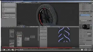 blender tutorial (build a motobike) part28