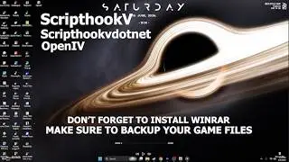 HOW TO INSTALL SCRIPTHOOKV, SCRIPTHOOKVDOTNET, AND OPEN IV IN GTA 5