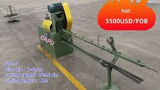 Wire straightening and cutting machine GT2-6