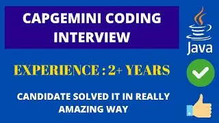 Capgemini Coding Interview Programs | Selected
