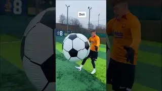 Random Juggle Challenge❓⚽️😅 ‘Ben Nuttall’s Football Wipeout’ game available now! 🔥