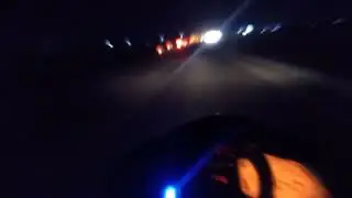 night ride with awesome feeling.