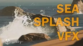 Sea Splash VFX for the Unity game engine