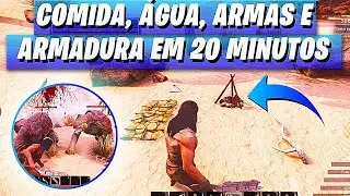 como COMEÇAR BEM em CONAN EXILES com COMIDA, ÁGUA, ARMAS e ARMADURAS!!!