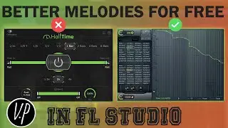 Halftime Effect With Stock Plugin In FL Studio | Fl Studio Dark Melody Tutorial | Fl Studio Tutorial