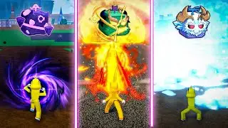 Testing All FRUITS one Shot Combos in Blox Fruits 2025