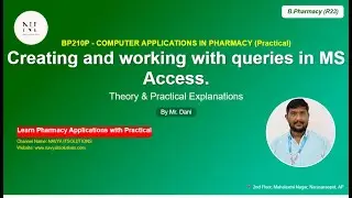 Working with Queries in MS AccessYouTube | MS Access Queries Tutorial | Select, Update, Delete |