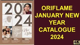 ORIFLAME JANUARY CATALOGUE 2024 NEW YEAR CATALOGUE BEST OFFERS 