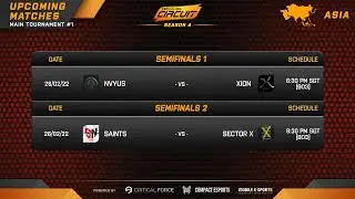 C-OPS Circuit Season 4 AS Semi-Finals Main Tournament #1 | STREAM
