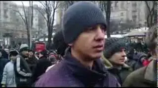 Лідери шабашніка на Хрещатику. Наш новый президент - Тягнибок/Яценюк(с)