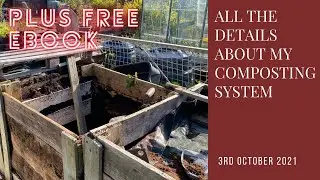Making a lot of compost the hard way! | my end to end composting system