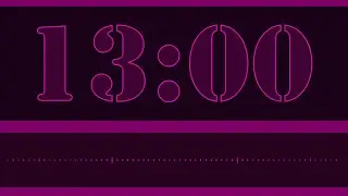 13 Minute Timer With music - HW Timer 013