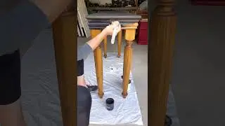 Beautiful Distressed Black Paint Look On Furniture 