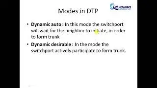 Overview of Dynamic Trunking Protocol | NG networks