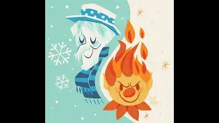 Песня Снежного и Жаркого скряги на русском