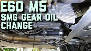 BMW E60 M5 SMG Gear Oil Change (Using Scan Tool)   