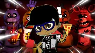 Playing Five Nights at Freddy's