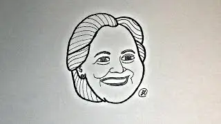 Drawing Hillary R. Clinton's Head