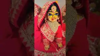 Mohe kala tikka lagao ji #radha #laddu #brij #krishna #radha