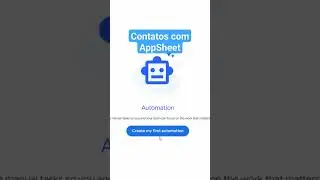 INTEGRAÇÃO DO APPSHEET COM CONTATOS