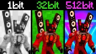 SPEAKERMAN TITAN but every time more bits! (every body wants to rule the world)