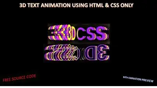#7 CSS Animation Effects | Html CSS Only