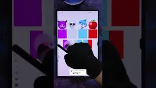 😈💀🐬🍎 emoji color mixing 
