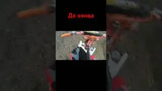 Сводит руки после заезда в горку #эндуро #motocross #enduro #питбайк #crash