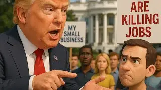 Trump vs. The People: Tariffs, Toast & Total Chaos | 2025 Protest Animation | 100Days