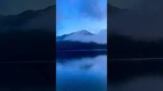 Relaxing Morning at Crescent Lake in Olympic National Park #shorts #mountains