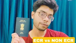 ECR vs NON ECR passport | how to convert ECR to non ECR |Non ECR passport eligibility