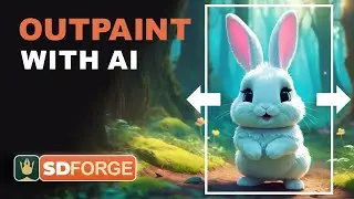 Stable Diffusion Outpainting Tutorial - Forge UI 
