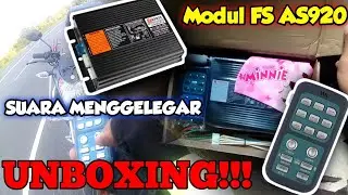 #42 - UNBOXING!!! Modul Sirine Wireless FS AS920 | Suara Super Nyaring