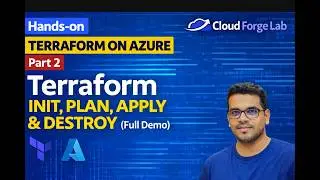 Hands-on Terraform on Azure | Part 2 – Terraform Init, Plan, Apply & Destroy (Full Demo)