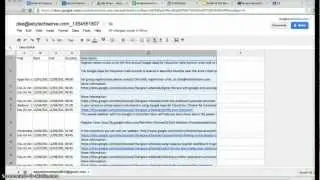 Export Google Calendar Events to Text- SLAM