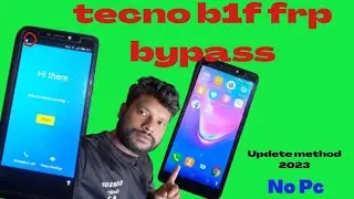 tecno b1f frp bypass! Tecno B1f Google account unlock !