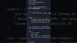 Add Arguments Easily with ARGPARSE
