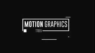 Trim Path & Lower thirds animation - After Effects project #5