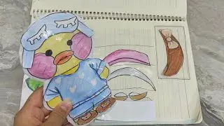 [🎀paper surprise 🎀] paper duck ☺️asmr tutorial !