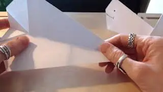 ASMR Gum Chewing and Origami Paper Folding Whale