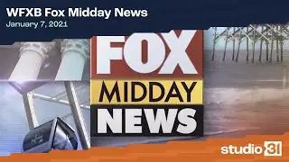 WFXB Fox Midday News (Full), 1/7/2021